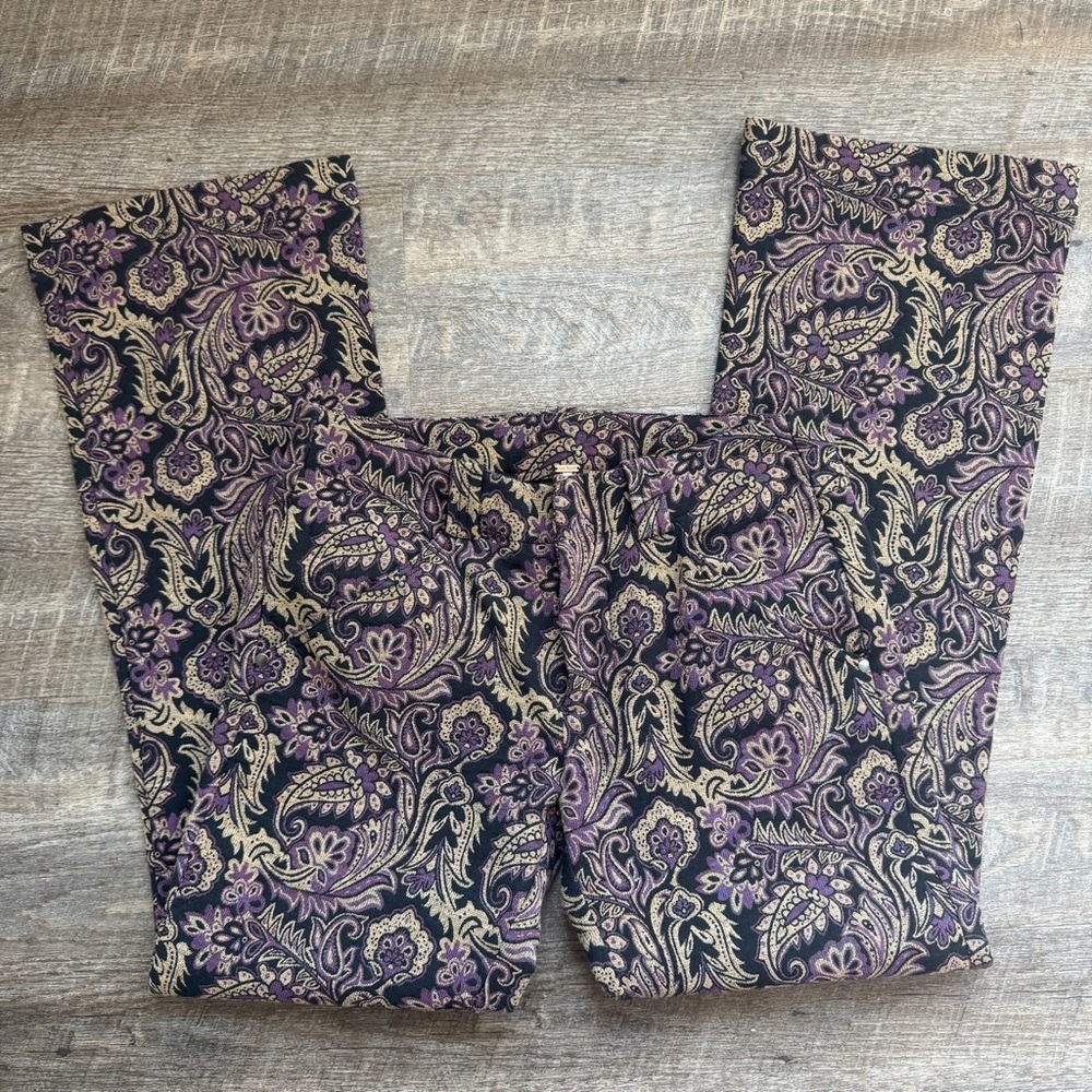 Free People‎ Walker Relaxed Jacquard Pant Size 2